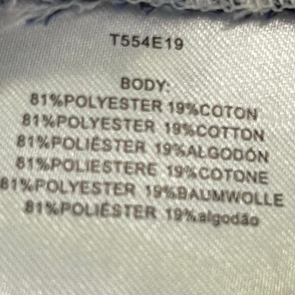 Molly Bracken Women's Large White/Blue Gingham Check Knee Length Summer Dress - Picture 3 of 9